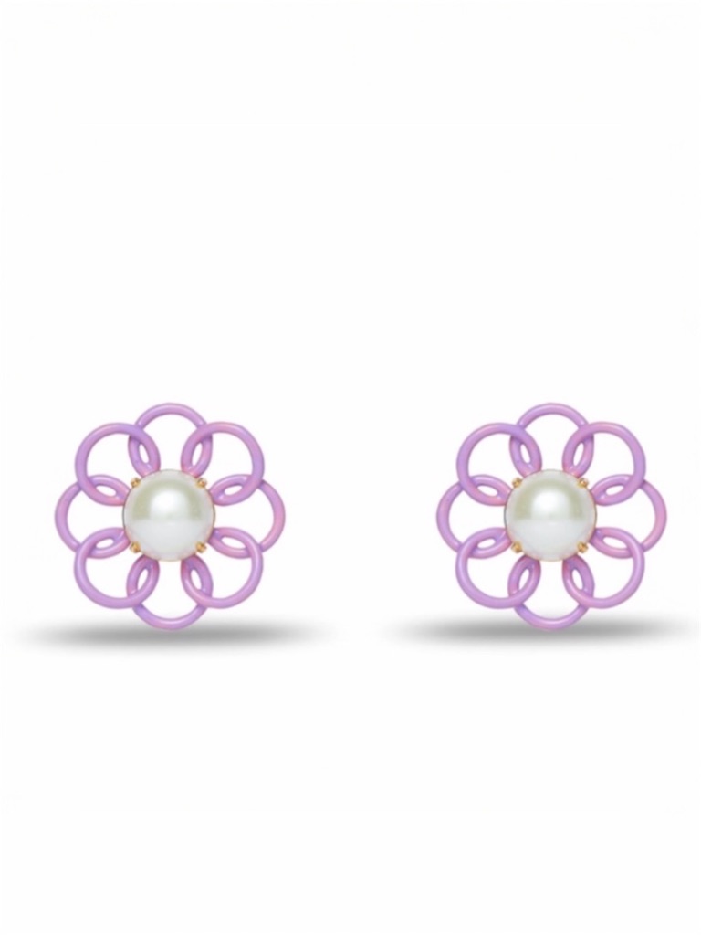 Lele Sadoughi Marigold Button Earrings 50$